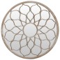 Specchio Sabbia 40x3 cm Rotondo in Ferro per Uso Interno Specchio Sabbia 40x3 cm Rotondo in Ferro per Uso Interno
