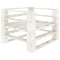 vidaXL Set Salotto da Giardino Pallet 5 pz Cuscini Antracite in Legno