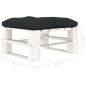 vidaXL Set Salotto da Giardino su Pallet 9 pz Cuscini Antracite Legno vidaXL Set Salotto da Giardino su Pallet 9 pz Cuscini Antracite Legno