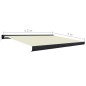 vidaXL Tenda a Cassonetto Motorizzata 450x300 cm Crema vidaXL Tenda a Cassonetto Motorizzata 450x300 cm Crema