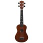 vidaXL Set Ukulele Soprano con Borsa per Bambini Legno Scuro 23" vidaXL Set Ukulele Soprano con Borsa per Bambini Legno Scuro 23"
