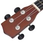 vidaXL Set Ukulele Soprano con Borsa per Bambini Legno Scuro 23" vidaXL Set Ukulele Soprano con Borsa per Bambini Legno Scuro 23"