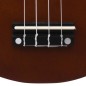 vidaXL Set Ukulele Soprano con Borsa per Bambini Legno Scuro 23" vidaXL Set Ukulele Soprano con Borsa per Bambini Legno Scuro 23"