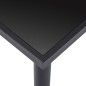 vidaXL Set Sala da Pranzo 7 pz in Similpelle Nero vidaXL Set Sala da Pranzo 7 pz in Similpelle Nero