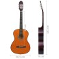 vidaXL Chitarra Classica per Principianti Nera 4/4 39" in Tiglio vidaXL Chitarra Classica per Principianti Nera 4/4 39" in Tiglio