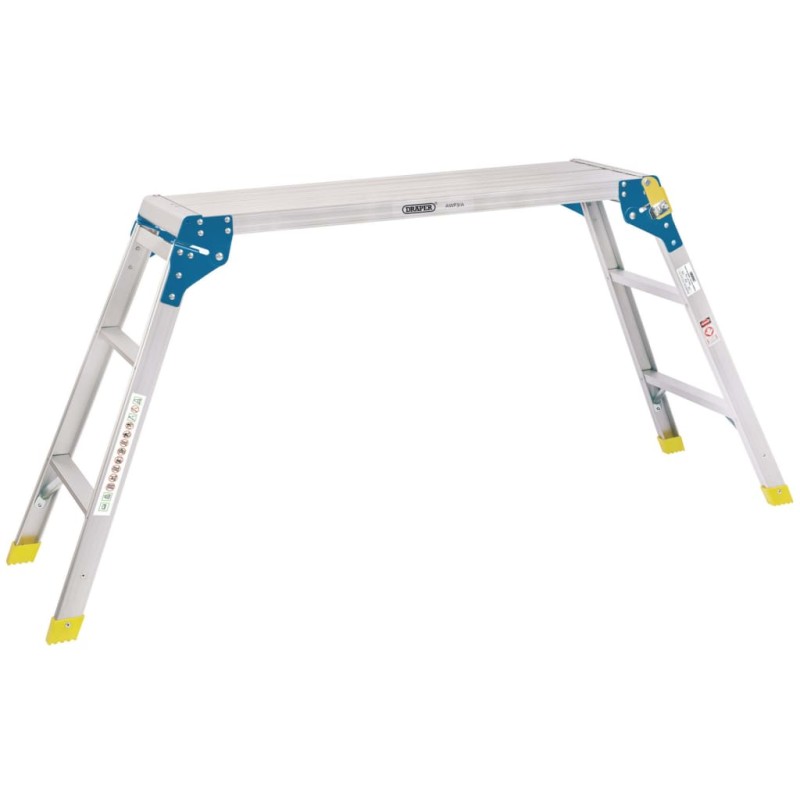 Draper Tools Piattaforma di Lavoro in Alluminio 3 Gradini 100x30x73 cm Draper Tools Piattaforma di Lavoro in Alluminio 3 Gradini 100x30x73 cm