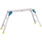 Draper Tools Piattaforma di Lavoro in Alluminio 3 Gradini 100x30x73 cm Draper Tools Piattaforma di Lavoro in Alluminio 3 Gradini 100x30x73 cm