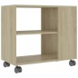 vidaXL Tavolino da Salotto Rovere Sonoma 70x35x55 cm Legno Multistrato vidaXL Tavolino da Salotto Rovere Sonoma 70x35x55 cm Legno Multistrato