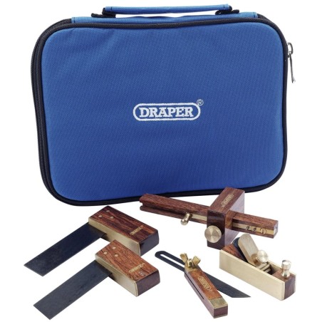 Draper Tools Set Mini Attrezzi da Falegname 5 pz