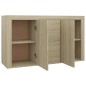 vidaXL Credenza Rovere Sonoma 120x36x69 cm in Truciolato vidaXL Credenza Rovere Sonoma 120x36x69 cm in Truciolato
