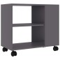 vidaXL Tavolino da Salotto Grigio 70x35x55 cm in Legno Multistrato vidaXL Tavolino da Salotto Grigio 70x35x55 cm in Legno Multistrato