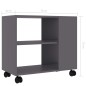 vidaXL Tavolino da Salotto Grigio 70x35x55 cm in Legno Multistrato vidaXL Tavolino da Salotto Grigio 70x35x55 cm in Legno Multistrato