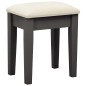 vidaXL Tavolo da Trucco e Sgabello Grigio 65x36x128 cm Paulownia e MDF vidaXL Tavolo da Trucco e Sgabello Grigio 65x36x128 cm Paulownia e MDF