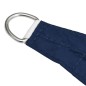 Parasole a Vela in Tela Oxford a Trapezio 3/5x4 m Blu Parasole a Vela in Tela Oxford a Trapezio 3/5x4 m Blu