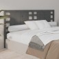 Testiera per Letto Grigia 156x4x100cm in Legno Massello di Pino Testiera per Letto Grigia 156x4x100cm in Legno Massello di Pino