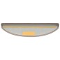 vidaXL Tappetini per Scale 15 pz Marrone Chiaro 65x24x4 cm