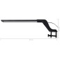 vidaXL Luce a LED per Acquario con Morsetti 35-55 cm Blu Bianco vidaXL Luce a LED per Acquario con Morsetti 35-55 cm Blu Bianco
