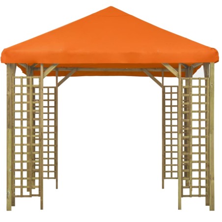 vidaXL Gazebo 3x3 m Arancione