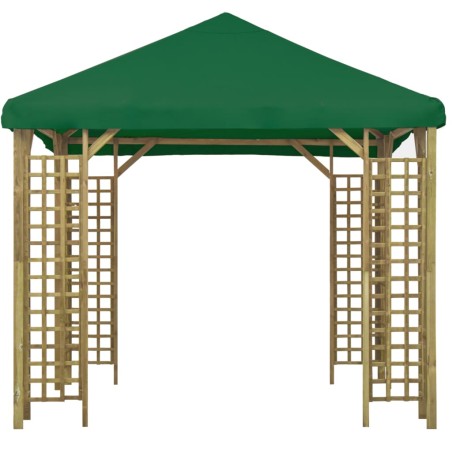 vidaXL Gazebo 3x3 m Verde