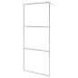 vidaXL Parete per Doccia Walk-in in Vetro Smerigliato ESG 100x195 cm vidaXL Parete per Doccia Walk-in in Vetro Smerigliato ESG 100x195 cm