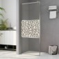 vidaXL Parete per Doccia Walk-in in Vetro ESG Design Pietra 115x195 cm vidaXL Parete per Doccia Walk-in in Vetro ESG Design Pietra 115x195 cm