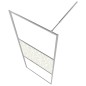 vidaXL Parete per Doccia Walk-in in Vetro ESG Design Pietra 115x195 cm vidaXL Parete per Doccia Walk-in in Vetro ESG Design Pietra 115x195 cm
