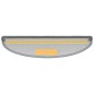 vidaXL Tappetini per Scale 15 pz Grigio Chiaro 65x24x4 cm