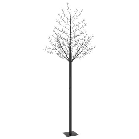 vidaXL Albero di Natale 600 LED Bianco Caldo Ciliegio in Fiore 300 cm