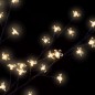 vidaXL Albero di Natale 600 LED Bianco Caldo Ciliegio in Fiore 300 cm vidaXL Albero di Natale 600 LED Bianco Caldo Ciliegio in Fiore 300 cm