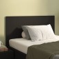 Testiera per Letto Nera 120x1,5x80 cm in Legno Multistrato Testiera per Letto Nera 120x1,5x80 cm in Legno Multistrato