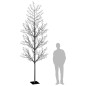 vidaXL Albero di Natale 1200 LED Blu Ciliegio in Fiore 400 cm vidaXL Albero di Natale 1200 LED Blu Ciliegio in Fiore 400 cm