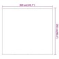 Paravento Verticale Antracite 250x360 cm Tessuto Oxford Paravento Verticale Antracite 250x360 cm Tessuto Oxford