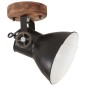 vidaXL Lampade da Parete/Soffitto 2 pz Industriale Nere 20x25 cm E27 vidaXL Lampade da Parete/Soffitto 2 pz Industriale Nere 20x25 cm E27