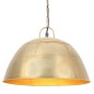 vidaXL Lampada Industriale Vintage 25 W Ottone Rotonda 41 cm E27 vidaXL Lampada Industriale Vintage 25 W Ottone Rotonda 41 cm E27