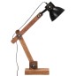 vidaXL Lampada da Scrivania Industriale Nera Rotonda 58x18x90 cm E27 vidaXL Lampada da Scrivania Industriale Nera Rotonda 58x18x90 cm E27