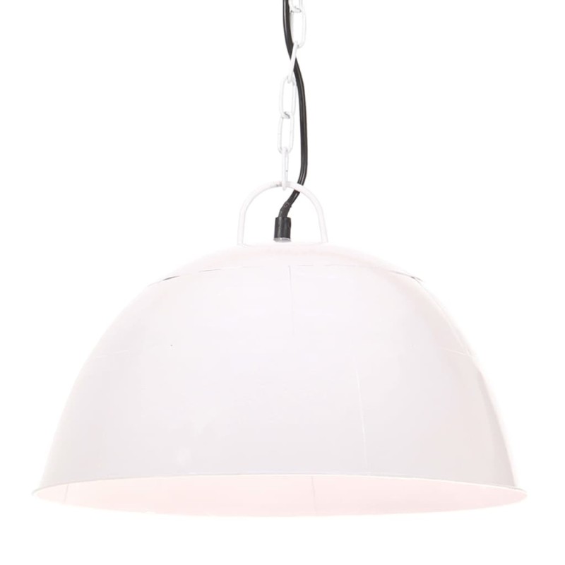 vidaXL Lampada Industriale Vintage 25 W Bianca Rotonda 41 cm E27 vidaXL Lampada Industriale Vintage 25 W Bianca Rotonda 41 cm E27