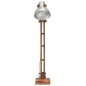 vidaXL Lampada da Pavimento Argento in Legno Massello di Mango E27 vidaXL Lampada da Pavimento Argento in Legno Massello di Mango E27