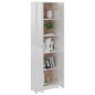 vidaXL Armadio per Ingresso Bianco Lucido 55x25x189 cm in Truciolato vidaXL Armadio per Ingresso Bianco Lucido 55x25x189 cm in Truciolato