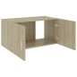 vidaXL Armadietto da Parete Rovere Sonoma 80x39x40 cm in Truciolato vidaXL Armadietto da Parete Rovere Sonoma 80x39x40 cm in Truciolato