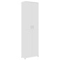 vidaXL Armadio per Ingresso Bianco 55x25x189 cm in Legno Multistrato vidaXL Armadio per Ingresso Bianco 55x25x189 cm in Legno Multistrato
