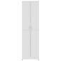 vidaXL Armadio per Ingresso Bianco 55x25x189 cm in Legno Multistrato vidaXL Armadio per Ingresso Bianco 55x25x189 cm in Legno Multistrato