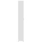 vidaXL Armadio per Ingresso Bianco 55x25x189 cm in Legno Multistrato vidaXL Armadio per Ingresso Bianco 55x25x189 cm in Legno Multistrato