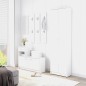 vidaXL Armadio per Ingresso Bianco 55x25x189 cm in Legno Multistrato vidaXL Armadio per Ingresso Bianco 55x25x189 cm in Legno Multistrato
