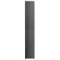 vidaXL Armadio da Bagno Grigio Lucido 30x30x183,5 cm in Truciolato vidaXL Armadio da Bagno Grigio Lucido 30x30x183,5 cm in Truciolato