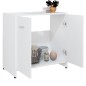 vidaXL Armadio da Bagno Bianco 60x33x61 cm in Legno Multistrato vidaXL Armadio da Bagno Bianco 60x33x61 cm in Legno Multistrato