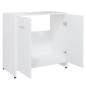 vidaXL Armadio da Bagno Bianco 60x33x61 cm in Legno Multistrato vidaXL Armadio da Bagno Bianco 60x33x61 cm in Legno Multistrato