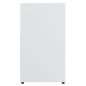 vidaXL Armadio da Bagno Bianco 60x33x61 cm in Legno Multistrato vidaXL Armadio da Bagno Bianco 60x33x61 cm in Legno Multistrato
