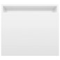 vidaXL Set Tavolini da Caffè Bianco Lucido 100x48x40 cm in Truciolato vidaXL Set Tavolini da Caffè Bianco Lucido 100x48x40 cm in Truciolato