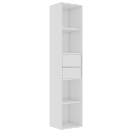 vidaXL Libreria Bianco Lucido 36x30x171 cm in Truciolato