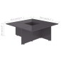 vidaXL Tavolino da Caffè Grigio Lucido 79,5x79,5x30 cm in Truciolato vidaXL Tavolino da Caffè Grigio Lucido 79,5x79,5x30 cm in Truciolato